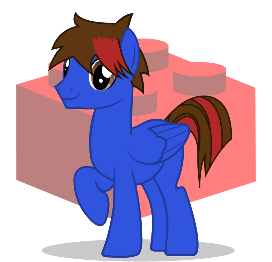 Brick Brony | Vector Commission by GoldenFoxDA on DeviantArt