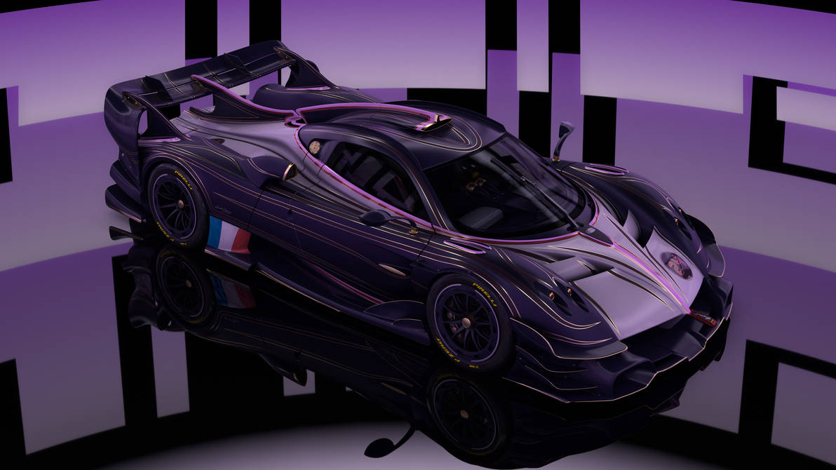 Pagani Huayra R Evoluzione (Front 3/4 top) by Yatsu-Raima on DeviantArt