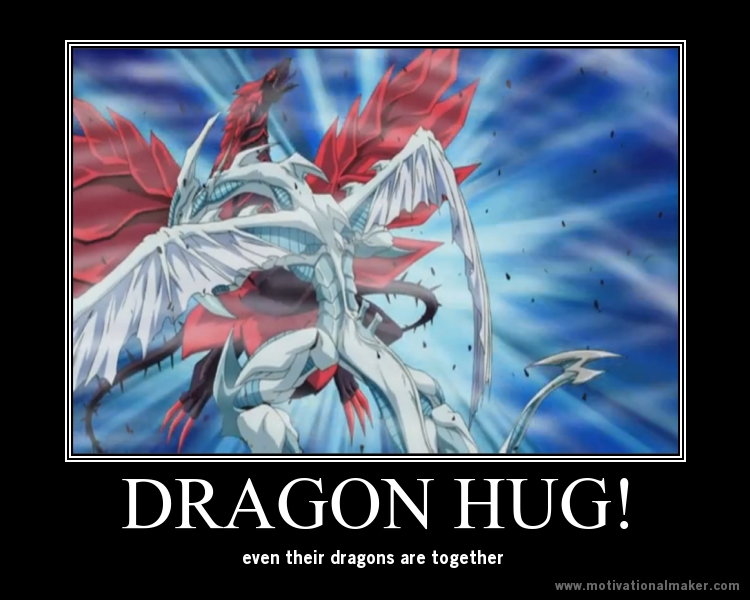 dragon hug