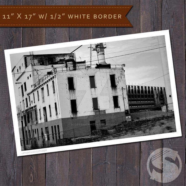 Abandoned Bleeding Building Black and white by ScottSandry on DeviantArt