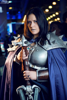 cosplay WoW:Death Knight on Igromir 2014 Moscow