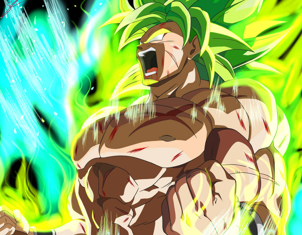 Dragon Ball Super Broly - Broly SSJ rage by Vayron98 on DeviantArt