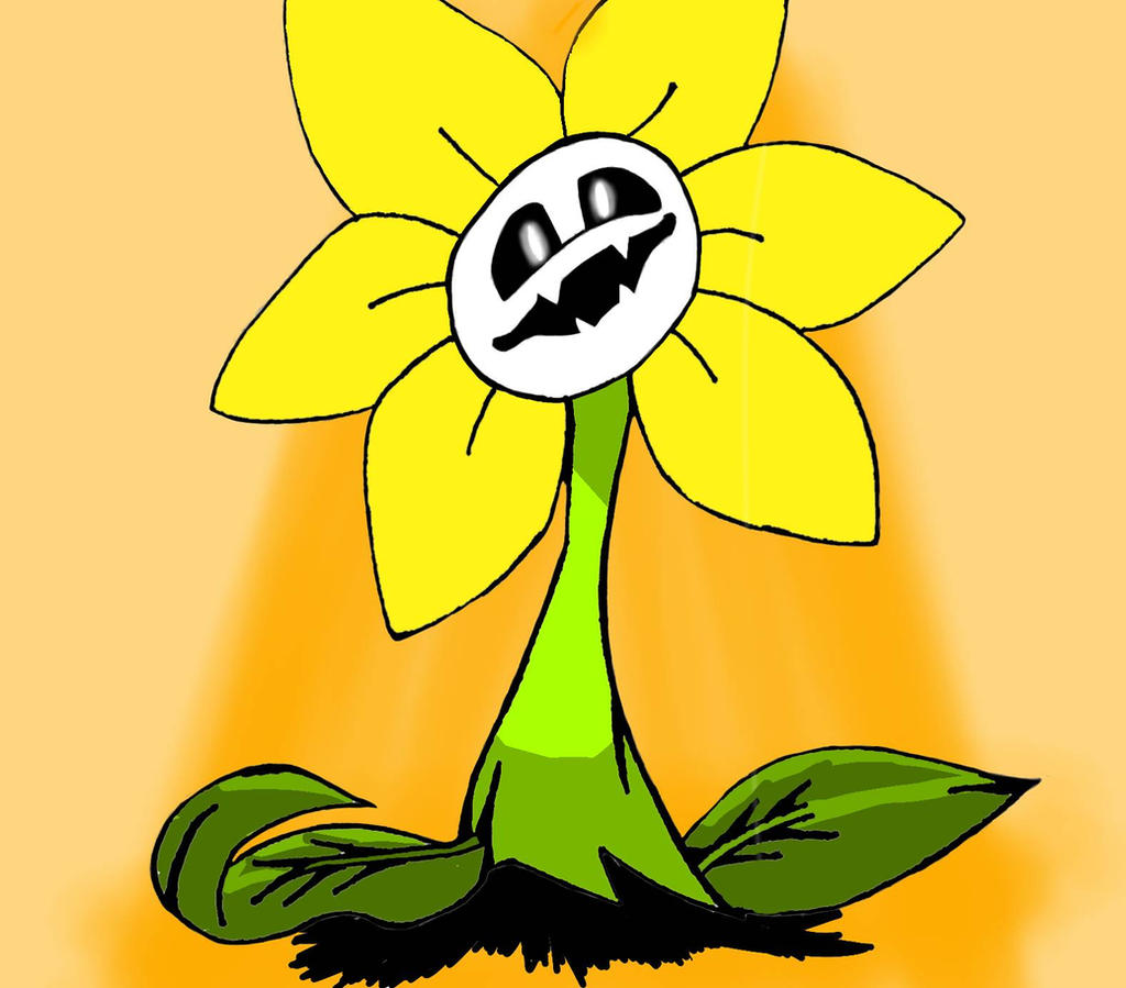 Undertale Flowy Undertale Fanart Flowey by Adambabytape on DeviantArt