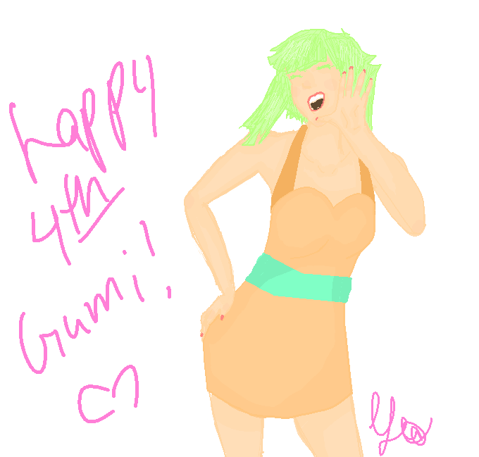 Happy Birthday Gumi