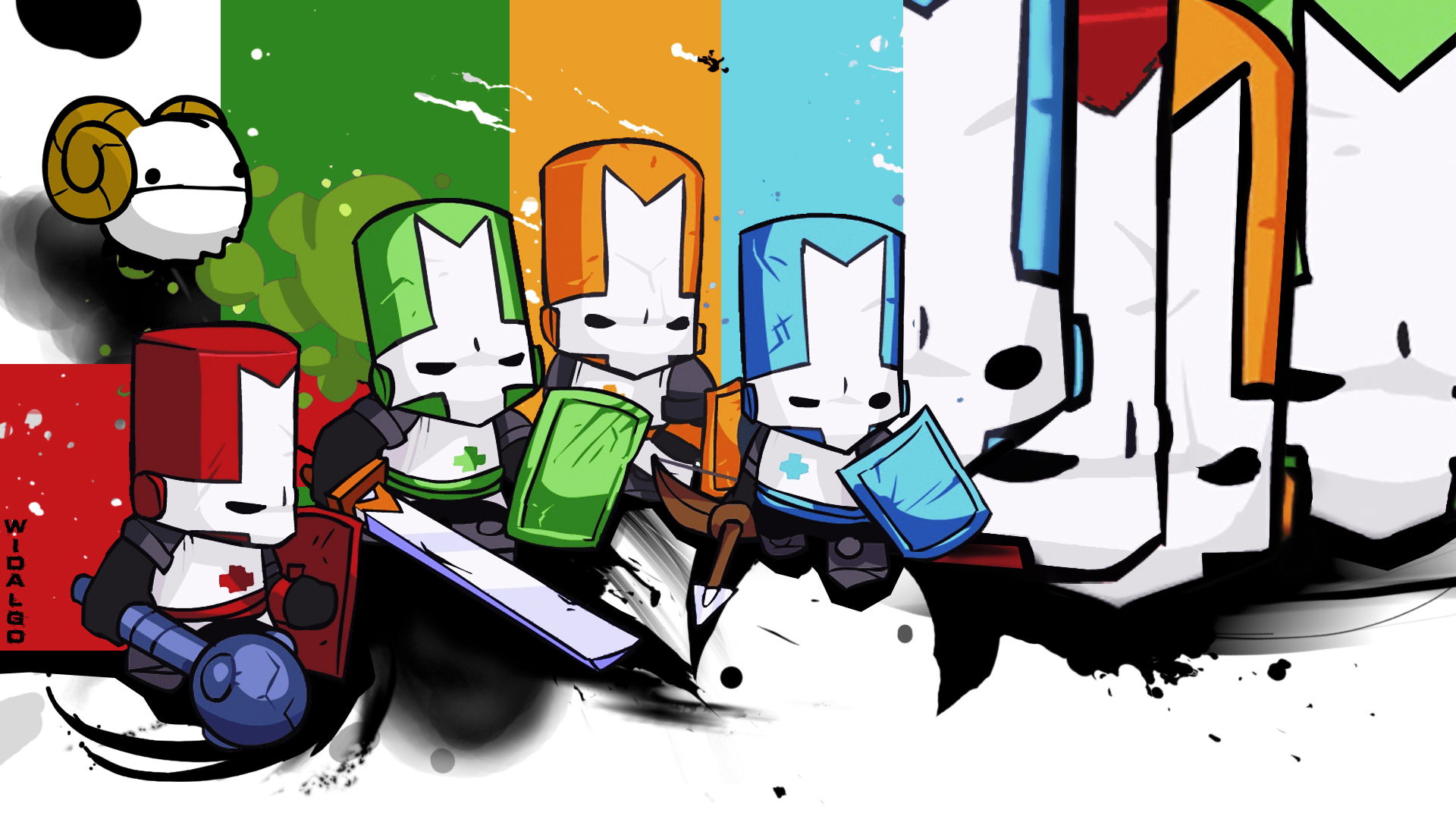 Castle Crashers color by Widalgo on DeviantArt