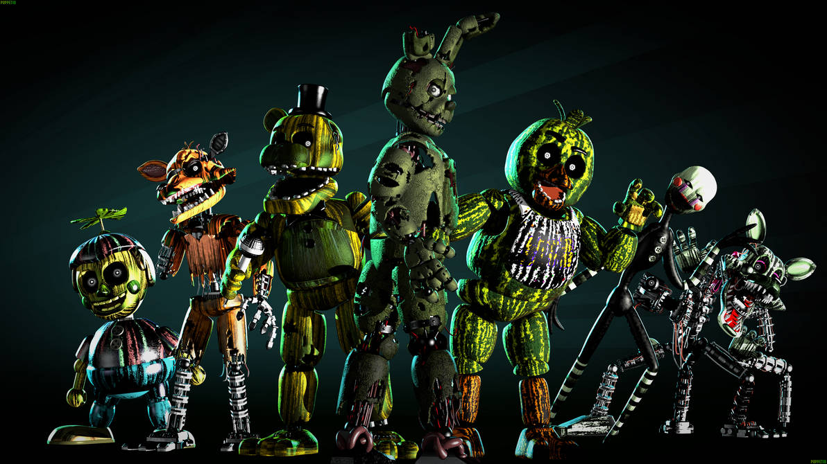Fnaf3 Fnaf4 NXKS fnaf3-fnaf4-nxks