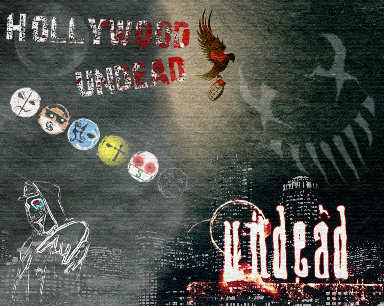 Hollywood Undead Wallpaper_:by noNaFPS