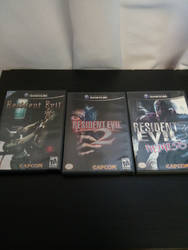 my 3 Resident Evil games