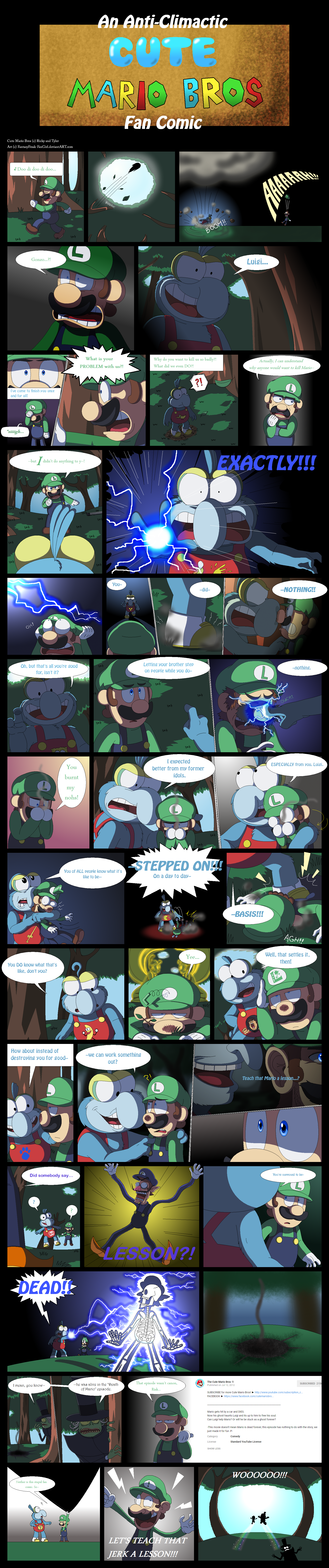 An Anti-Climactic Cute Mario Bros Fan Comic