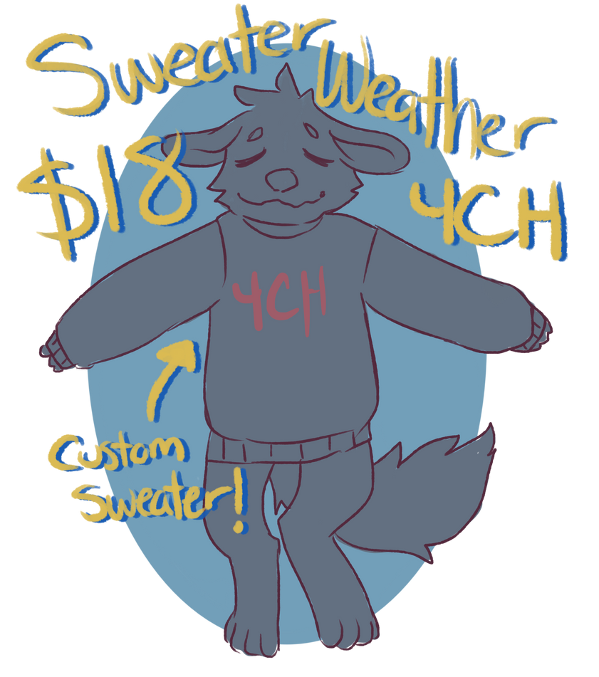 Sweater Weather YCH! 