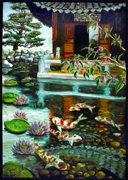 Koi Pagoda