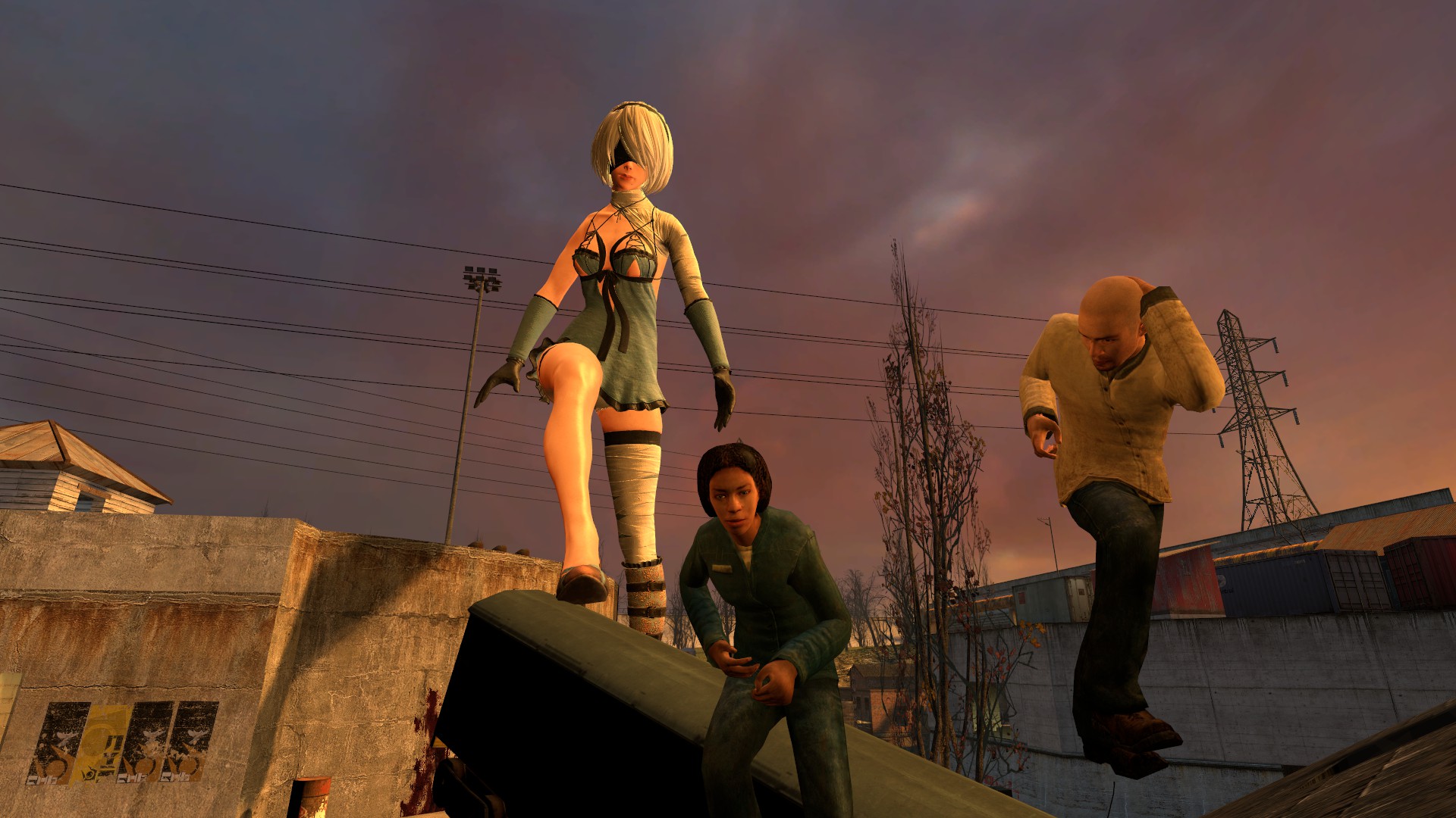 Giantess 2b, I will crush you and your friend !! by alanortiz on DeviantArt