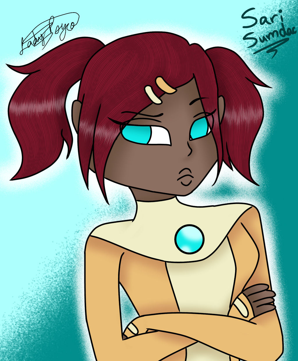 Sari Sumdac from Transformers: Animated by LadyPsyco28 on DeviantArt