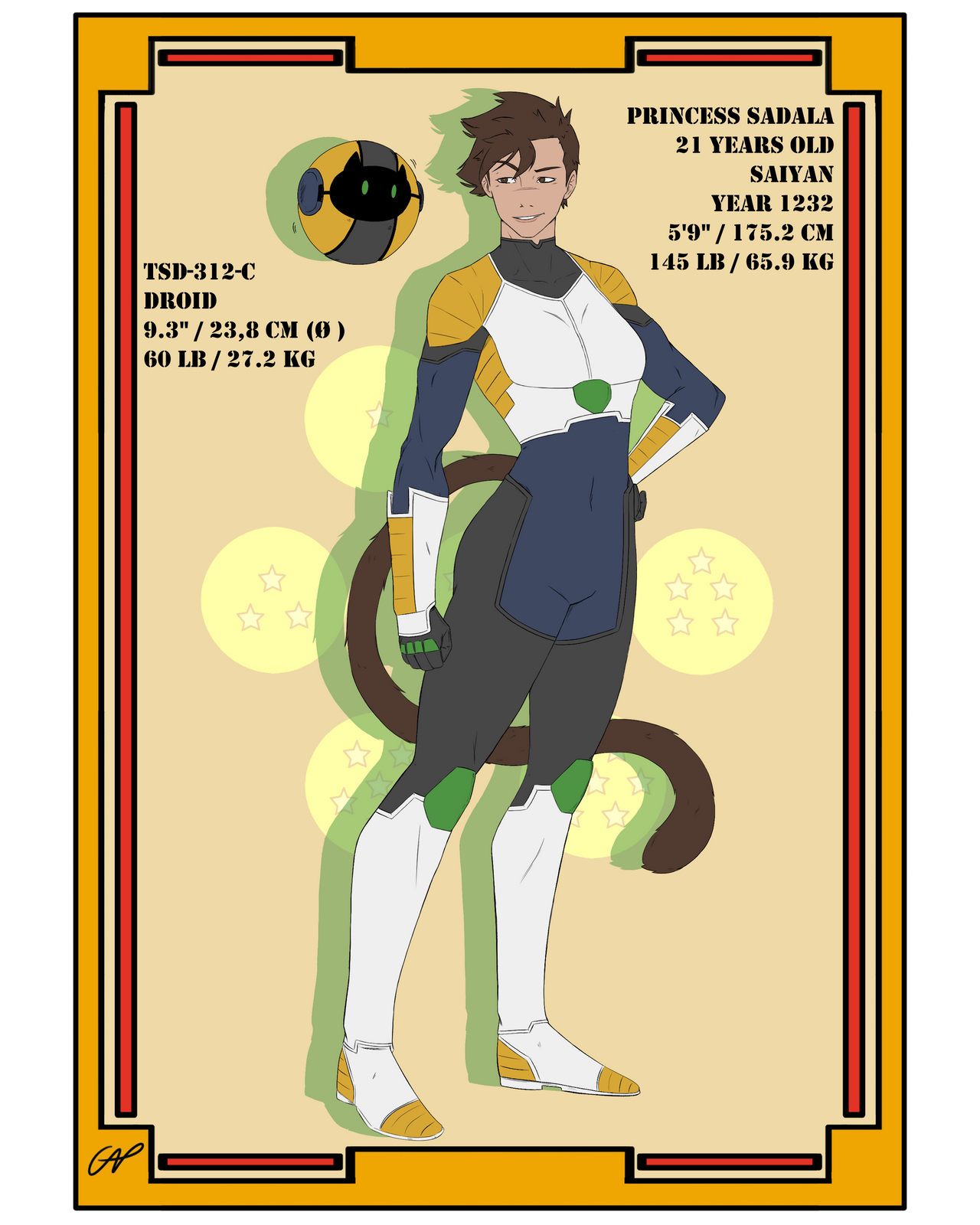 Princess Sadala (Original Character) by GAPDELO on DeviantArt
