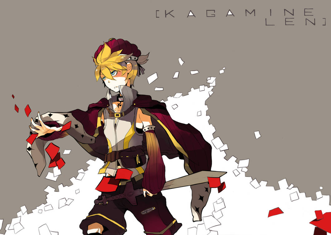 kagamine len. by chobble