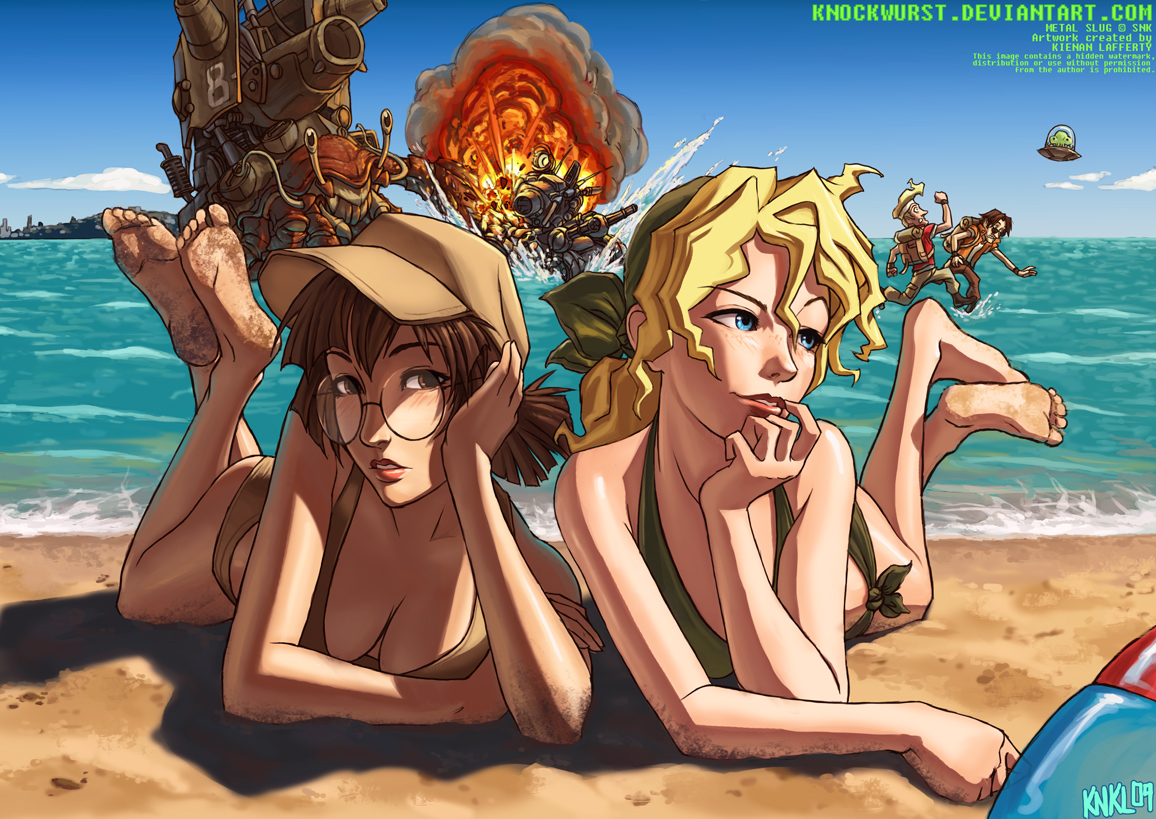 Metal Slug Beach Party by KNKL
