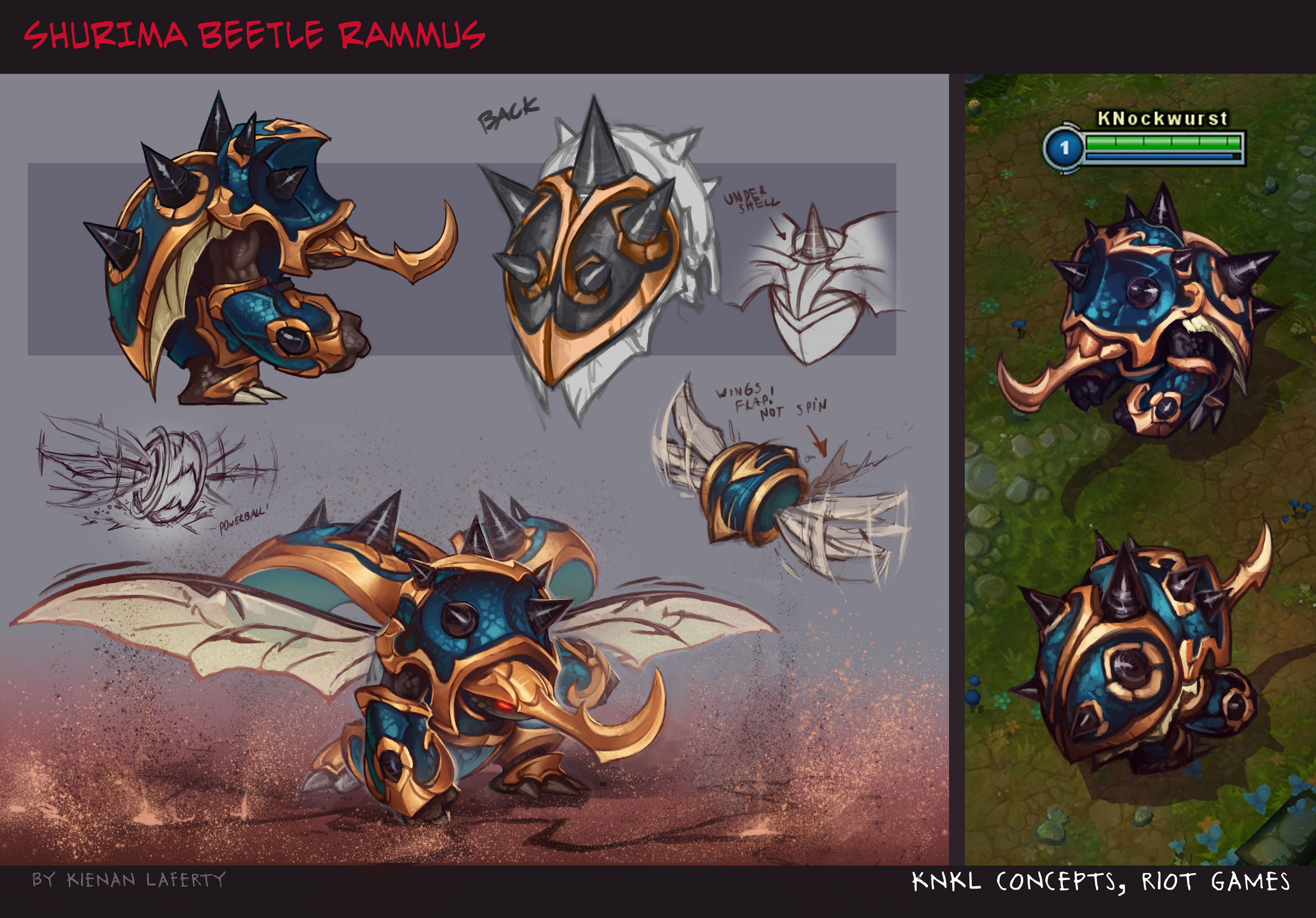 Guardian of the Sands Rammus - KNKL Concepts