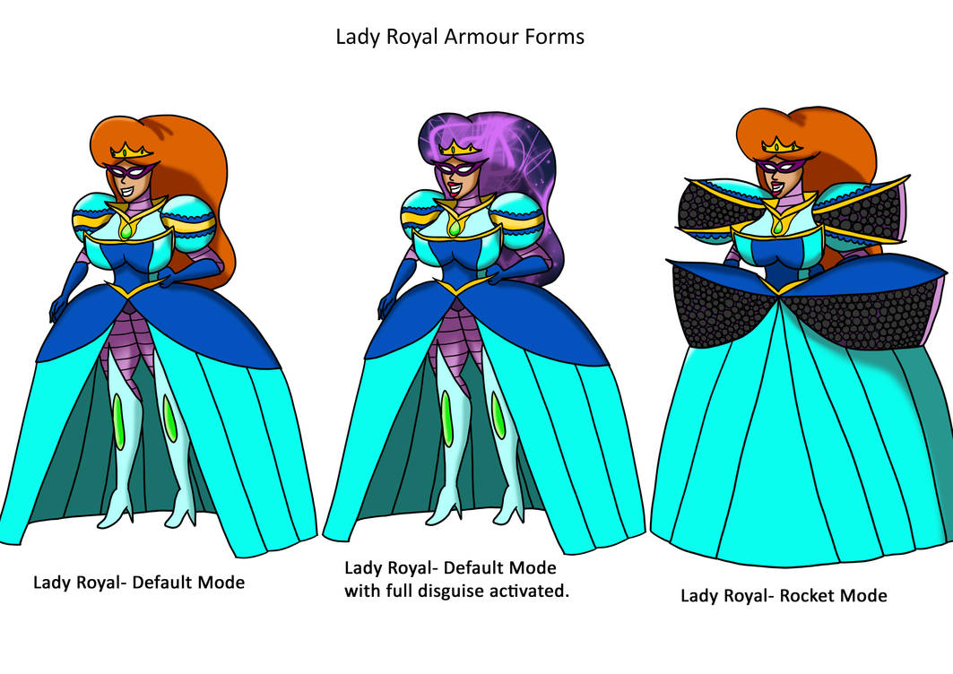 Princess Roxana Armor Lady Royal basic armour forms by Dark-Zamiel on DeviantArt