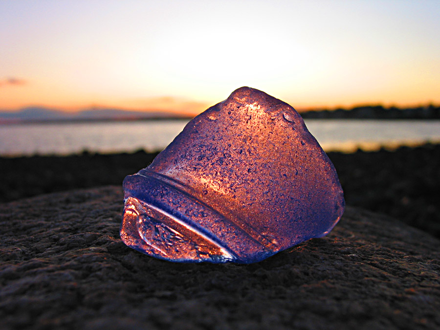 Sunset Through Glass