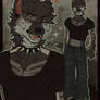 Anthropomorphic Wolf Design Character Art