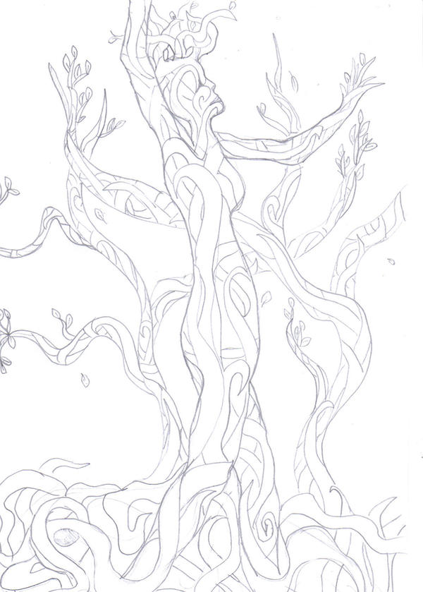 tree person by tamara-aly on DeviantArt