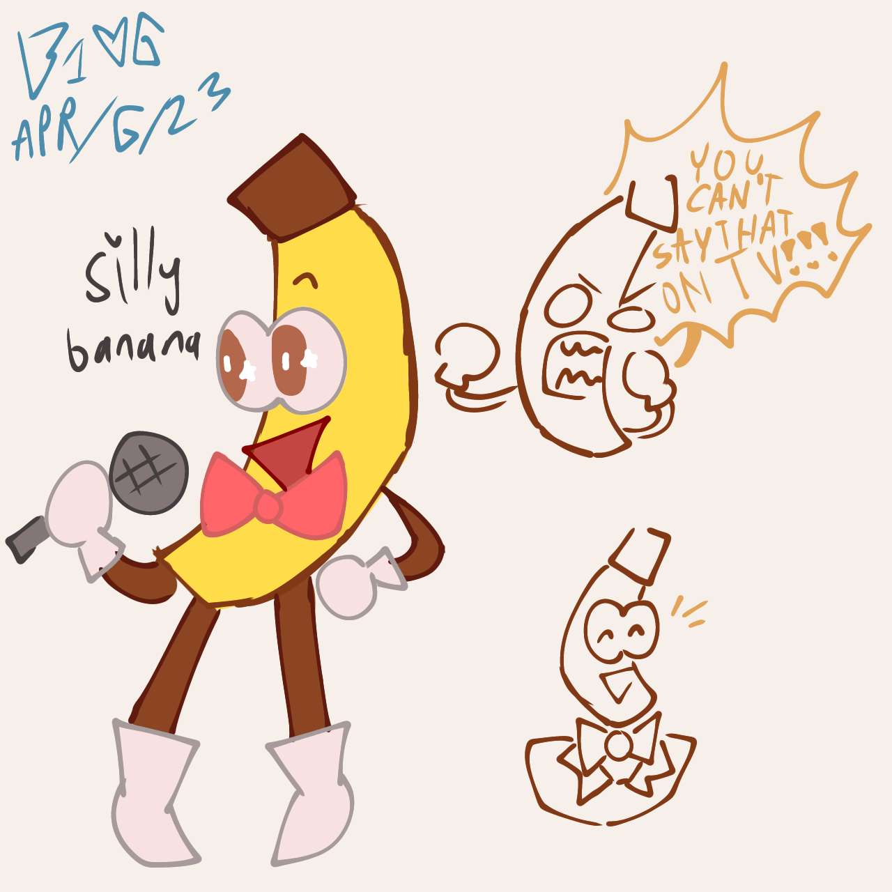 FUNNY BANANA HOST !!!!!!