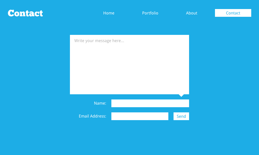 Website Contact Form
