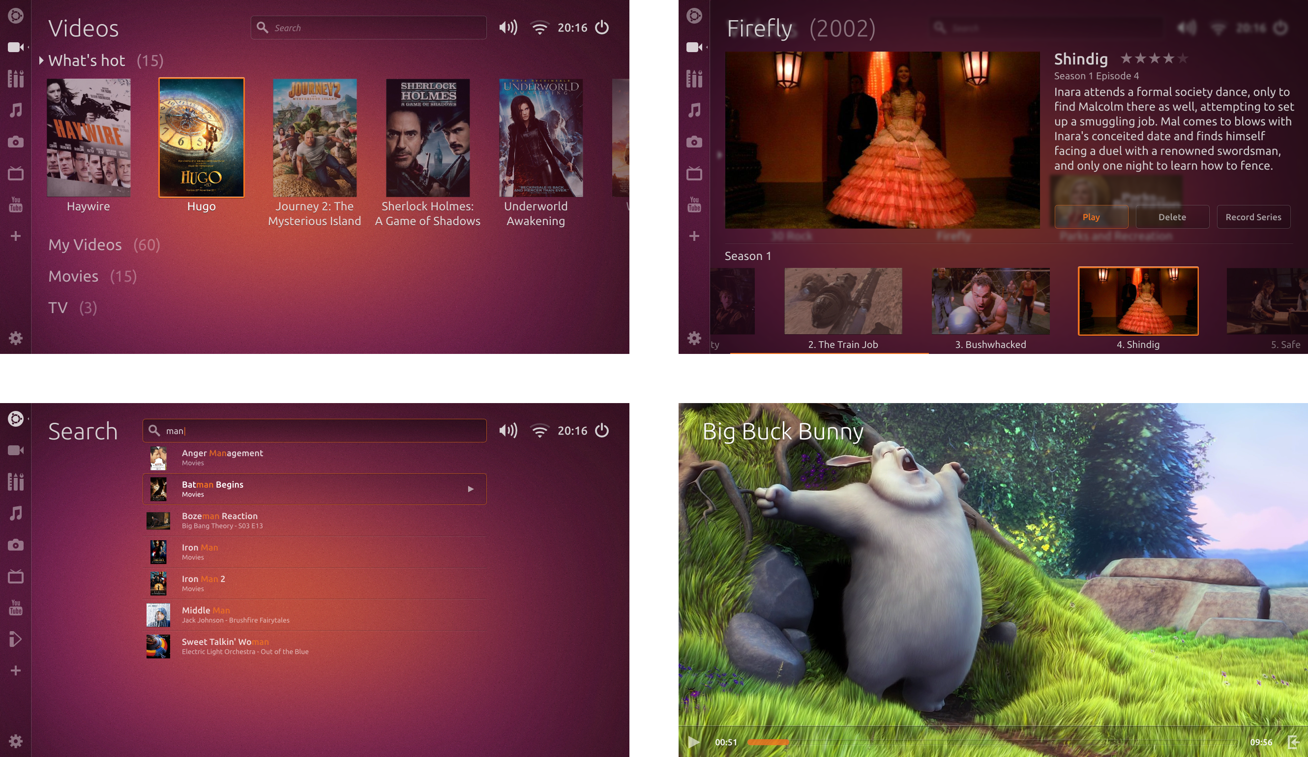 Ubuntu TV Concept