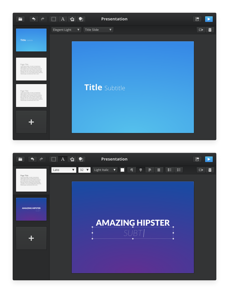New Presentation Concept by spiceofdesign