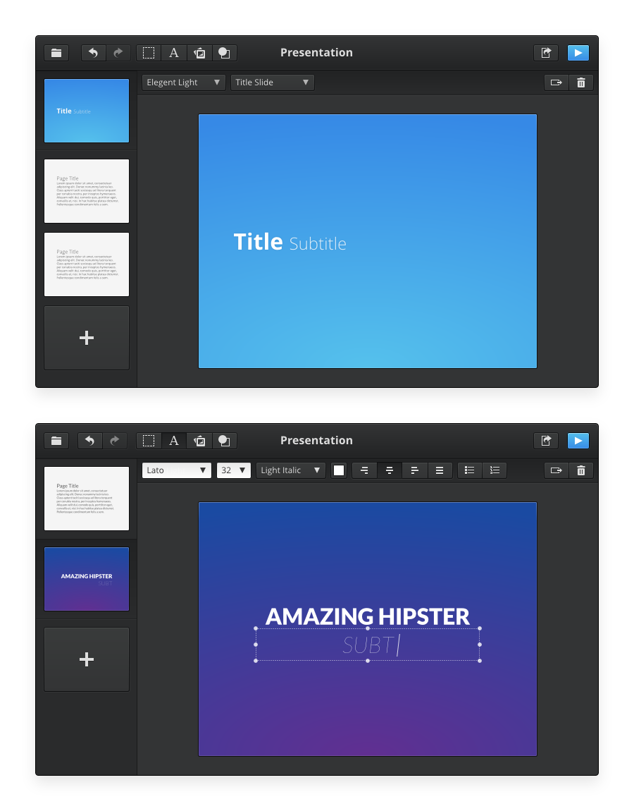 New Presentation Concept by spiceofdesign