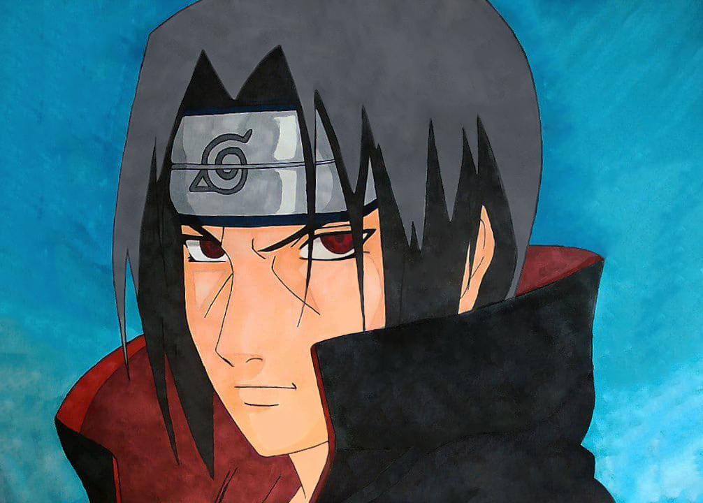 How to draw ITACHI Uchiha  Naruto Shippuden 