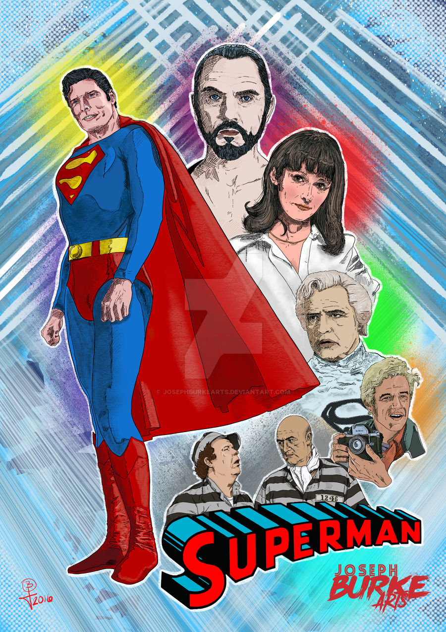 Christopher Reeve's Superman by josephburkearts on DeviantArt