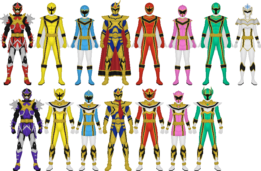 Mahou Sentai Magiranger by Taiko554 on DeviantArt