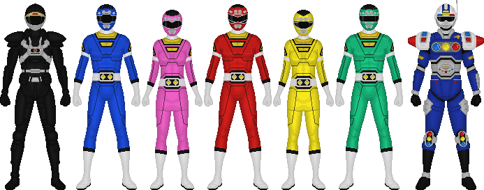 Gekisou Sentai Carranger by Taiko554 on DeviantArt