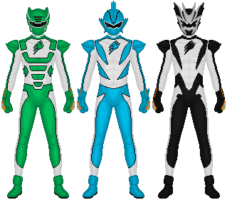 Jungle Fury's Spirit Rangers by Taiko554 on DeviantArt