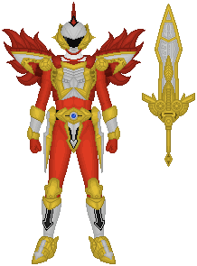 Power Rangers Time Force, Red Battle Warrior Armor by Taiko554 on ...