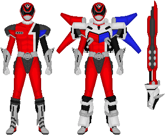 18+ Power Rangers Spd Red Ranger Zord Background