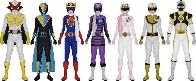 Extra Ranger Project, Set 1 by Taiko554 on DeviantArt 