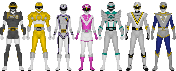 Extra Ranger Project, Set 2 by Taiko554 on DeviantArt