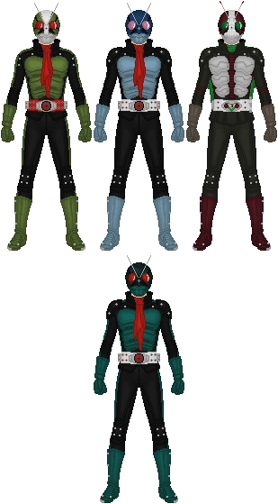 Kamen Rider Transformation First Kamen Rider the First and Next by Taiko554 on DeviantArt