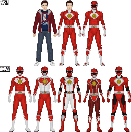Yasei Sentai Keitouranger, Fire Rangers by Taiko554 on DeviantArt