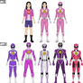 Super Sentai + Power Rangers Color Infographic by Taiko554 on DeviantArt