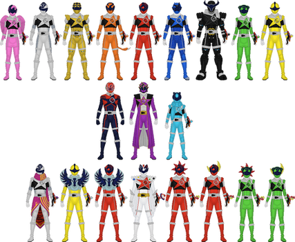 Uchu Sentai Kyuranger by Taiko554