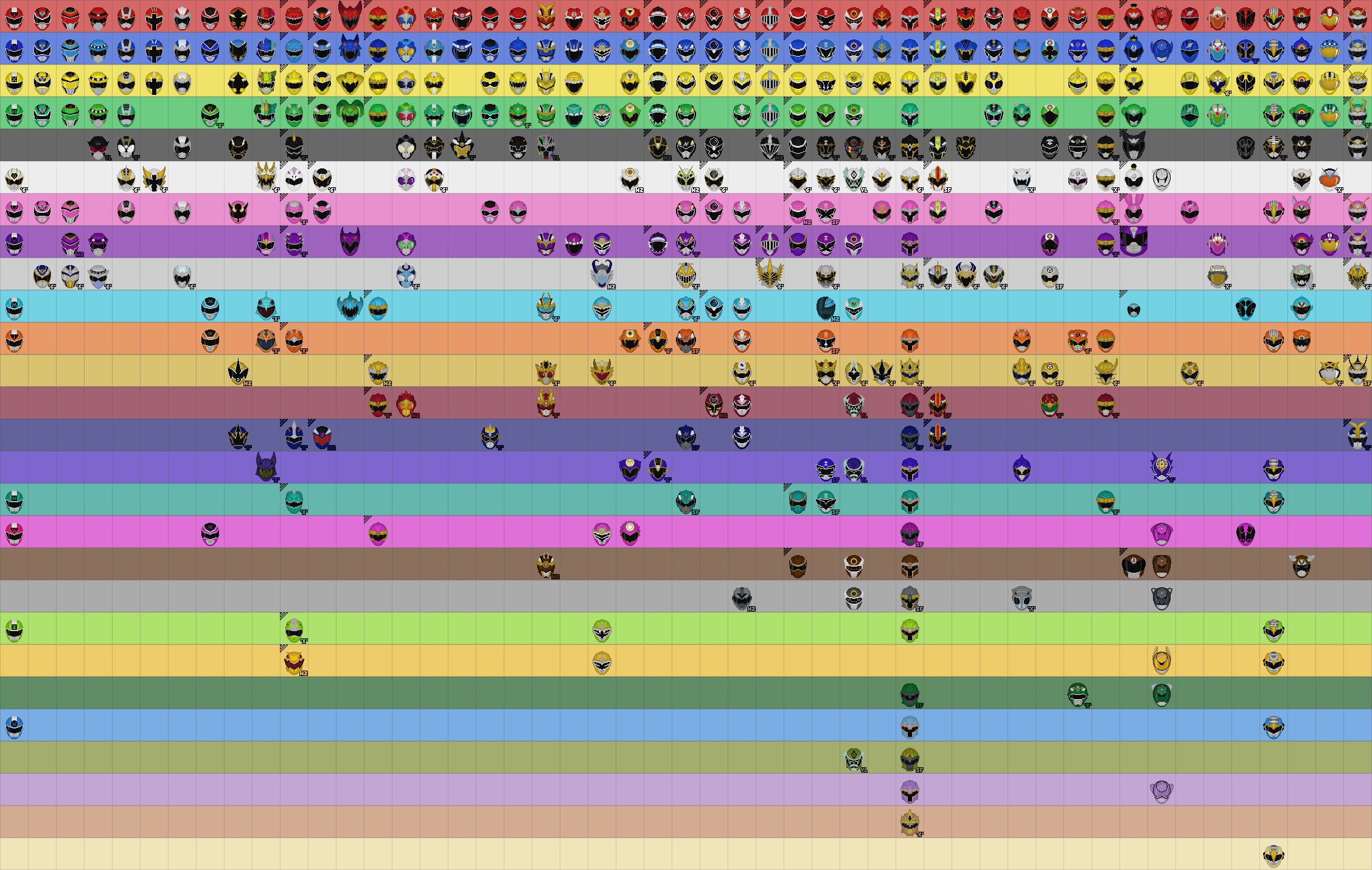 OC Sentai/Ranger Infographic by Taiko554 on DeviantArt