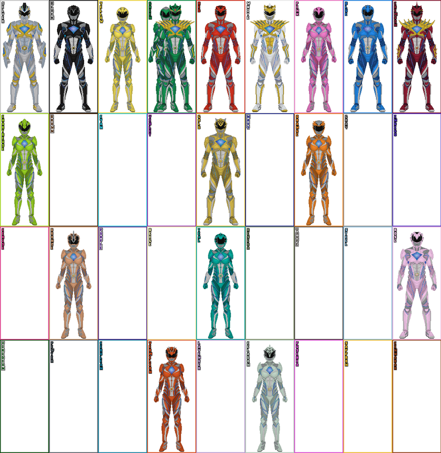 Power Rangers (2017 Film) Crowdsourcing the Legion by Taiko554 on ...