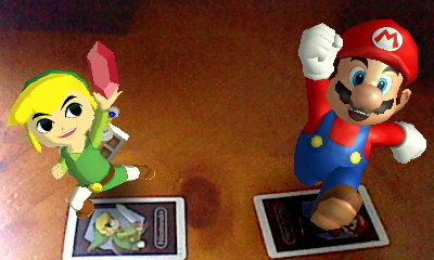 3D Toonlink and Mario