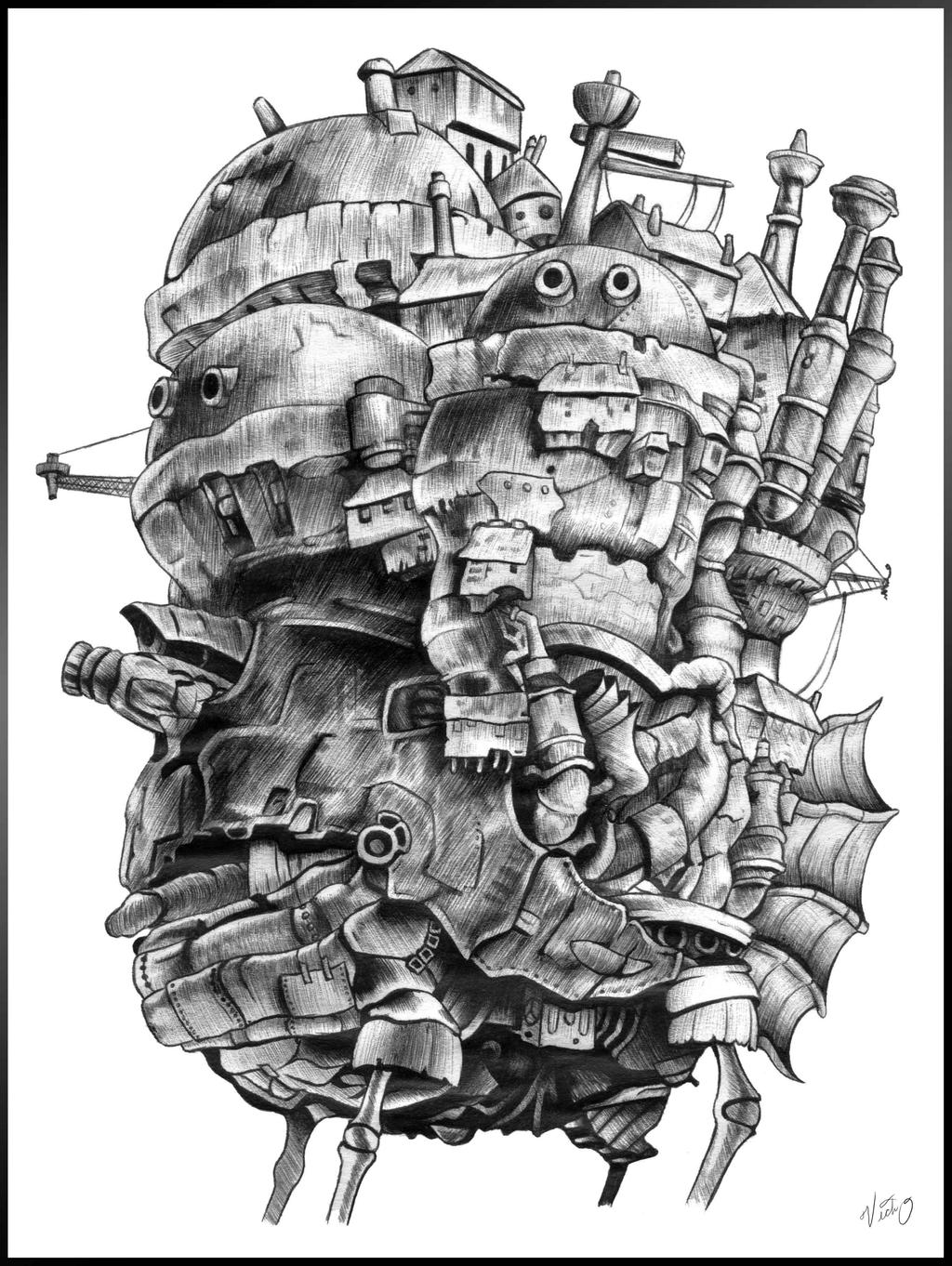 Howl's Moving Castle by celestialenvy on DeviantArt