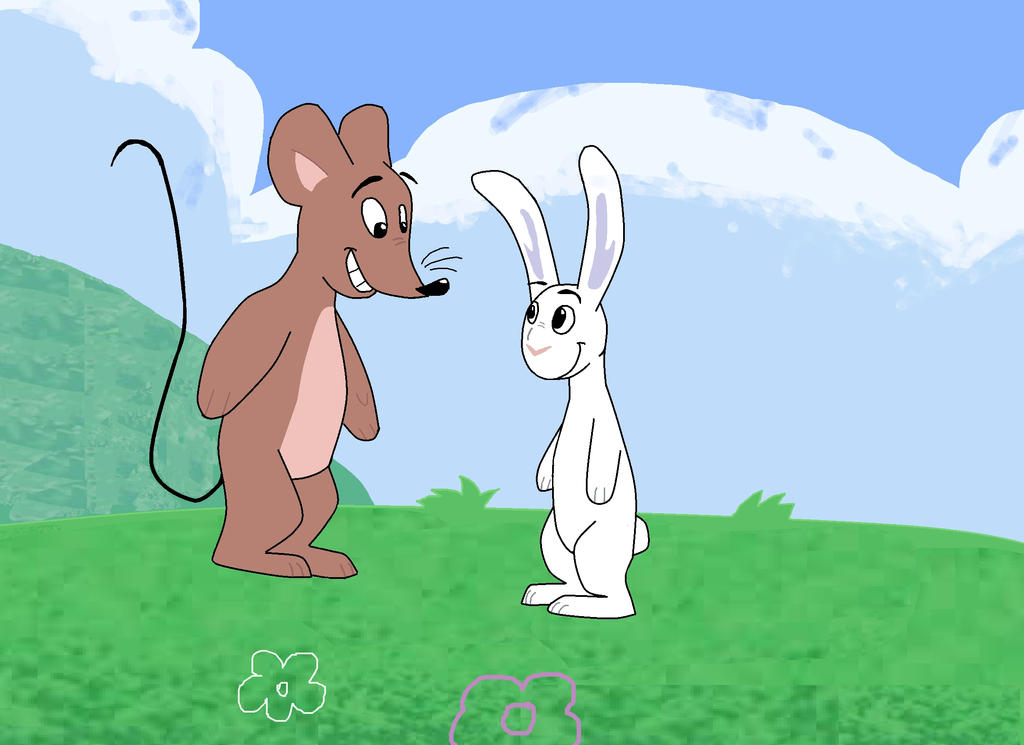 Mouse and Rabbit by Werewolf-Jackie on DeviantArt