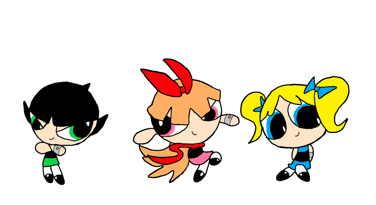Powerpuff Girls (My design) by S11v3rn4d0 on DeviantArt