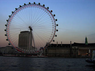 London Eye at Dusk